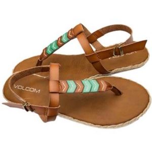 Volcom Trails Beachy Strappy Flat Sandals